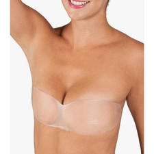 Fashion Forms Sticky Bra Women's Clear Silicone Skin Adhesive Bandeau DDR3020