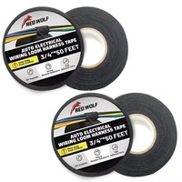 4 X Kabelbaum Klebeband Gewebeband Isolierband Kfz Pkw Isoband Schwarz 19Mm 15M