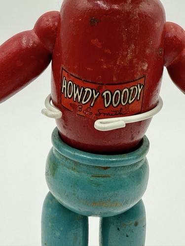 Vintage Howdy Doody 12” Cameo Products Composition Head Wood Body 1950's Kallus - Picture 14 of 23