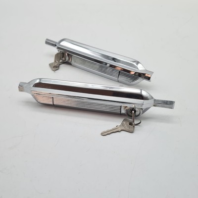 Couple Lamborghini Espada external handle door NOS key Maniglie Porta new