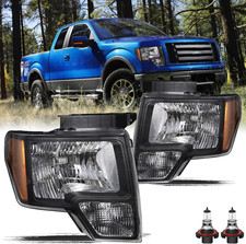 Headlight Assembly Compatible with 2009 2010 2011 2012 2013 2014 Ford F150 Headl