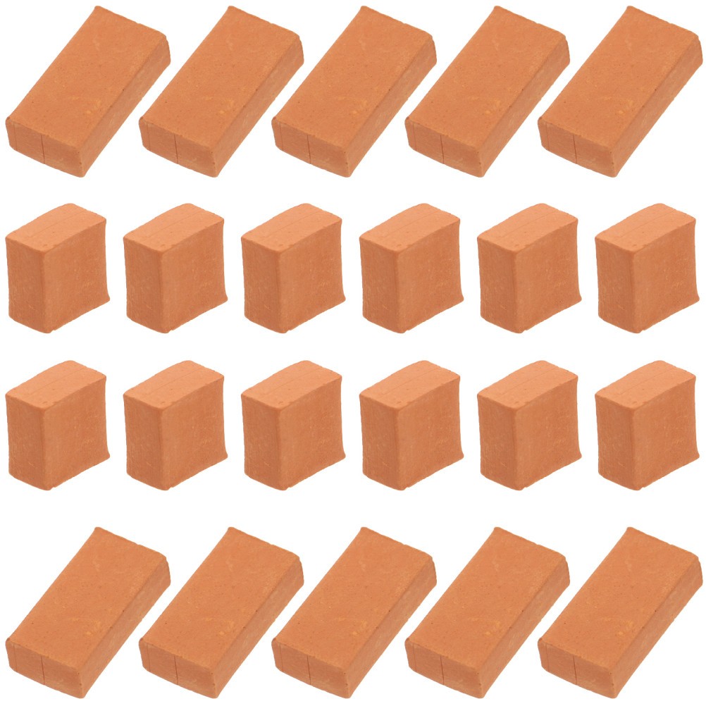 200 Pcs Simulation Bricks Miniature Brick Models Landscape Decor