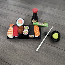 Sushi Play Set: 18 Piece Pretend Play Food for Every Age Perfect for Kids 