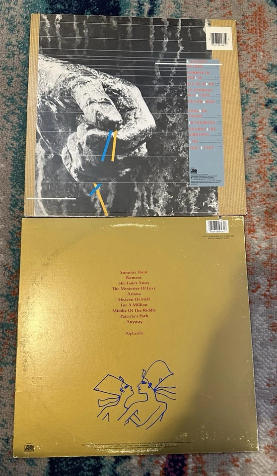 Alphaville Lot , Forever Young (84) , The Breathtaking Blue (89) Used - Image 2 of 2