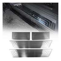 Einstiegsleisten TüRschweller FüR VW Transporter T5 2003-2015 Chrom GebüRstet 4X