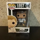 Funko POP! Television Lost Jacob #419 Vinyl Figure DAMAGED BOX SEE PICS