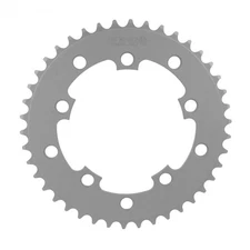 Origin8 BMX/Singlespeed/Fixie Chainring, 42t, 110/130 BCD, 3/32, Silver