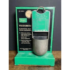 Vintage Sears Roebuck & Co. Viscosimeter Original