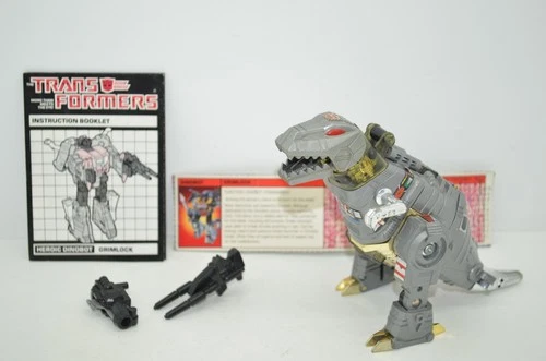 Grimlock Incomplete Vintage 1985 G1 Transformers Hasbro Action Figure