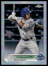 2022 Topps Pro Debut #PDC-66 J.C. Correa Chrome Refractor #/99