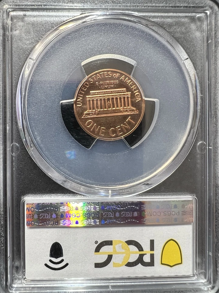 1970-S SMALL DATE Cent PCGS PR69RD 1 of 33 with none graded higher #3950 - Image 4 of 4