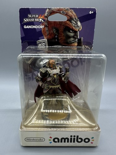 Ganondorf Amiibo Super Smash Bros Series Nintendo Brandneu & Factory Sealed!
