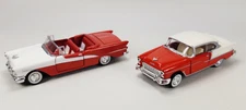 1997 Road Champs 1955 Oldsmobile Starfire & '55 Chevy Bel aire die-cast