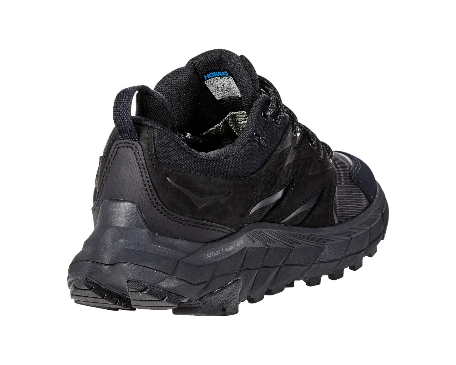 HOKA One One Anacapa Low GORE-TEX Hiking WATERPROOF Sneakers Black Men's Sz 12.5 image 3