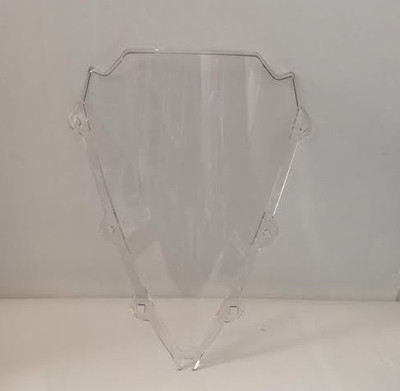 Blase Double Curved APRILIA RSV4 Factory / RR 2009 2016 CLEAR WINDSCREEN WHITE