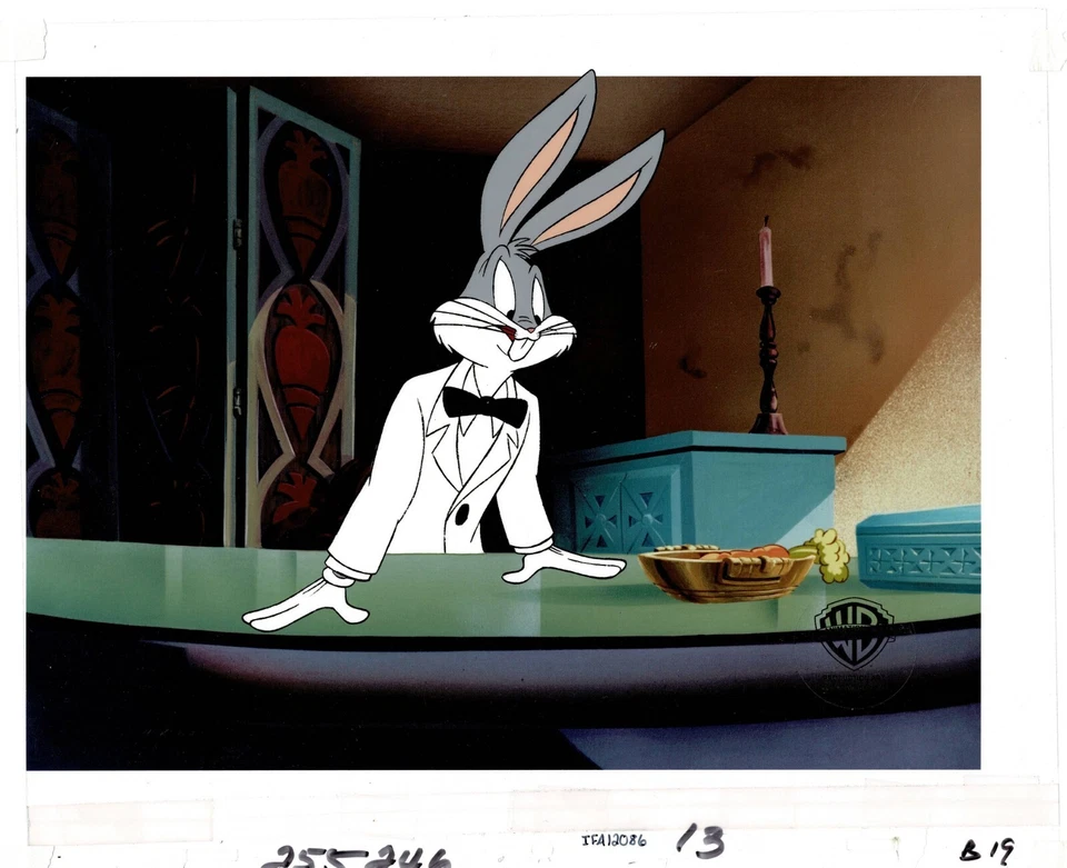 Bugs Bunny Carrotblanca Looney Tunes Animation Cel Warner Brothers 1995 - Image 2 of 3