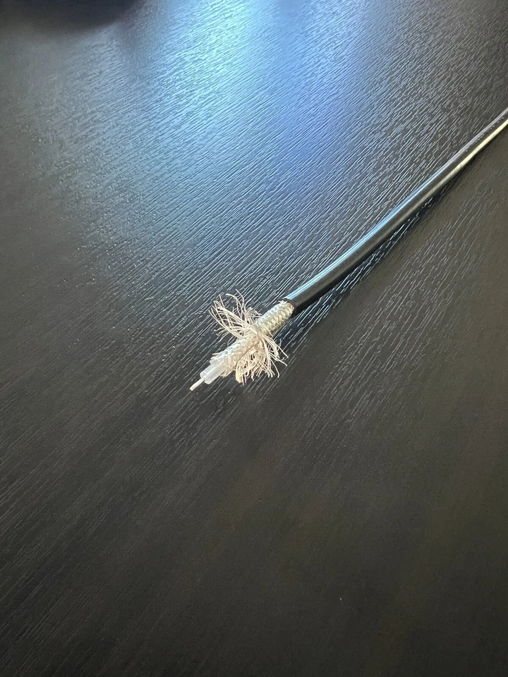 RG223 M17/84 Mil-DTL Bare Cable 200 Feet Low Loss Coaxial Cable High Quality USA - Image 2 of 3