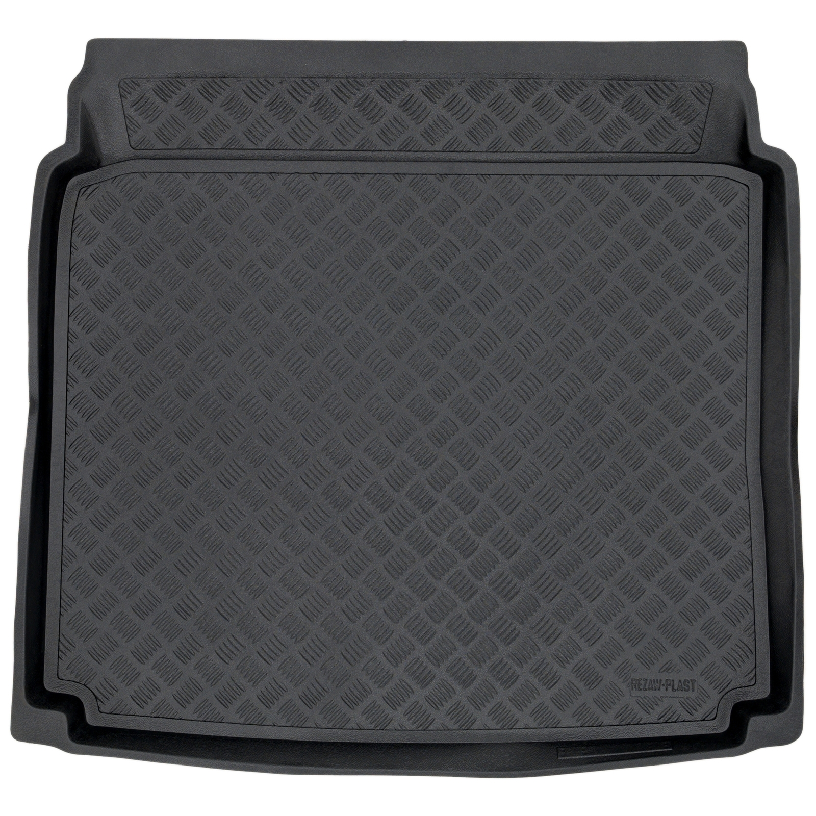 Tapis de coffre pour Citroen C5 X depuis 2021 Rezaw-Plast en PVC imperméable à rebords hauts 4cm