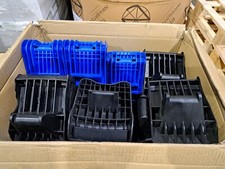 Blue and black hgv edge protectors