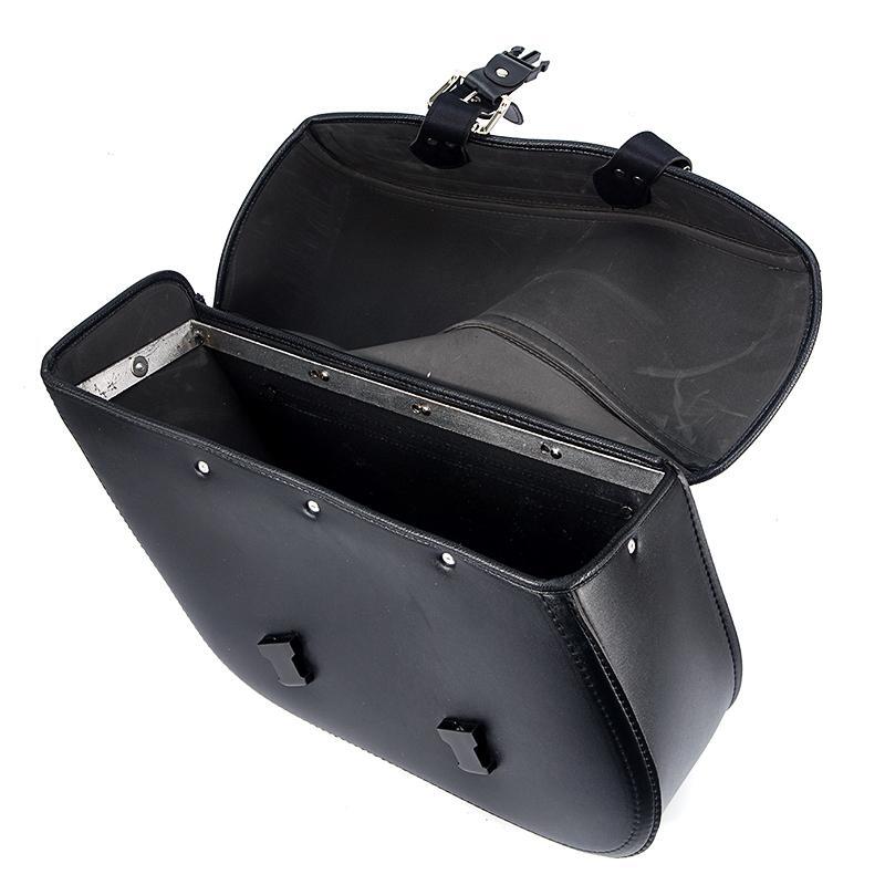 Motorcycle Side Saddle Bags For Honda Shadow Aero Phantom VLX VF VT 600