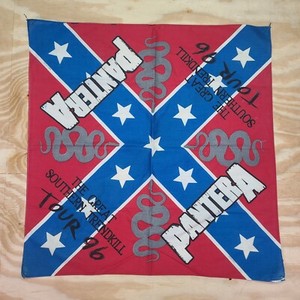 Vintage 1996 Pantera Great Southern Trendkill Tour 96 Bandana NEW