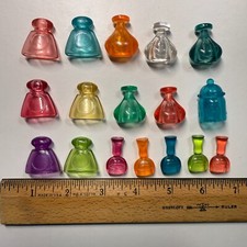 Authentic Littlest Pet Shop LPS You Pick" Miniature Clear Perfume Accessories