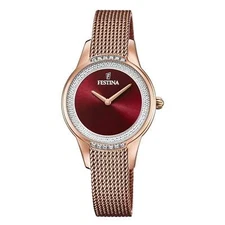 Festina F20496/1 Women's Rose Gold Tone Mesh Watch