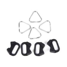4pcs Triangular Split Ring for Camera Straps D Ring with ABS Cap