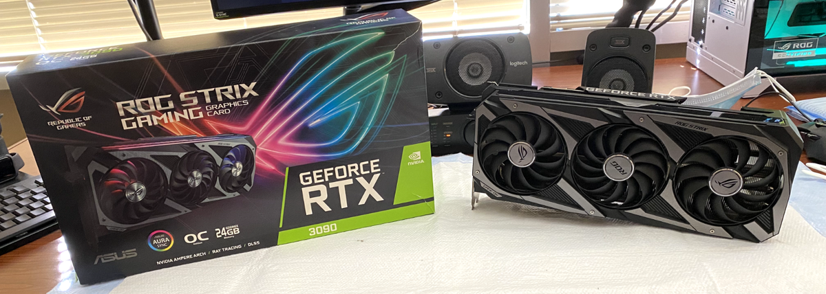 Buy ASUS ROG Strix GeForce RTX 3090 OC 24GB GDDR6X Graphics Card