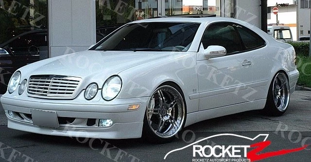 Labio delantero estilo euro mercedes-benz clk c208 w208 brs 97-02 ee. uu. canadá Foto 2 de 4