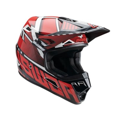 Answer A23 AR3 Rapid Helmet Red/Black/White, XL 447719