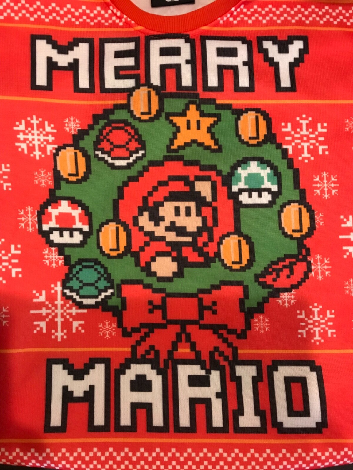 Super Mario Bros MERRY MARIO Ugly 