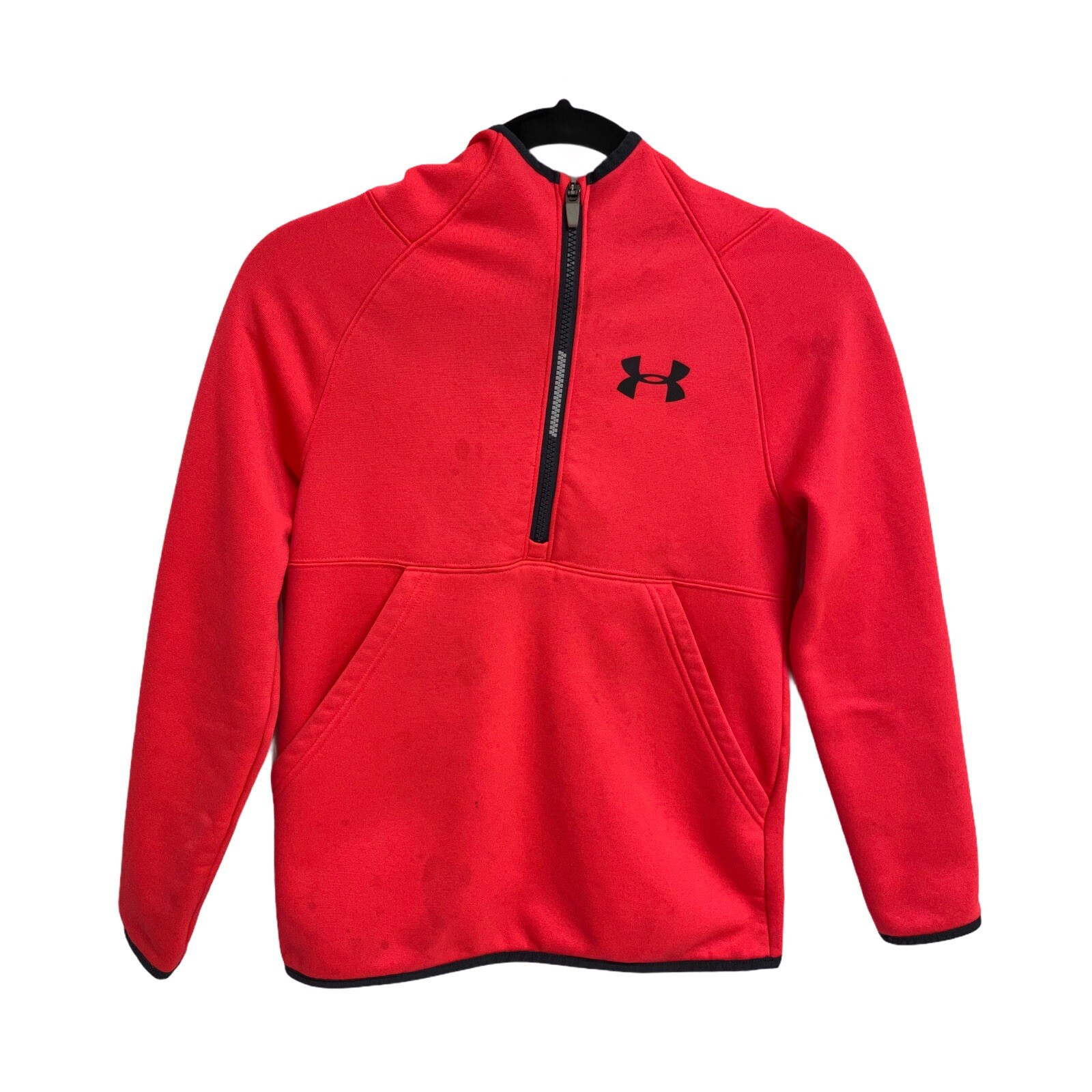 Zip Hoodie Pullover Orange 