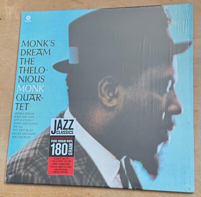 MONK'S DREAM- The Thelonious Monk Quartet- VINYL Record (180 gram- WaxTime 2013)
