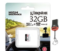 Kingston High Endurance Memory Card MicroSD  Card Reader 32GB - 128GB