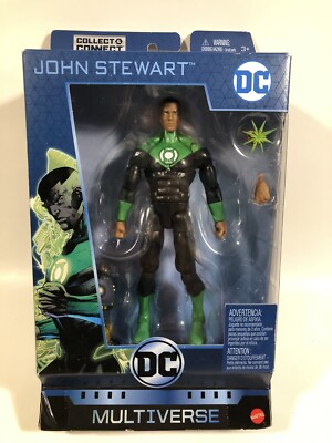 2018 DC MULTIVERSE NINJA BATMAN DC REBIRTH JOHN STEWART 6  FIGURE GREEN LANTERN