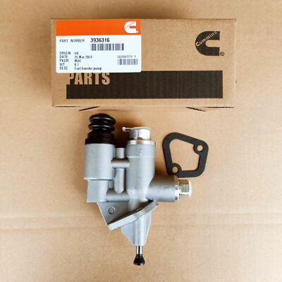 Cummins Fuel Lift Pump 12V Valve 3936316 4988747 For 94-98 Dodge 5.9 P7100 US
