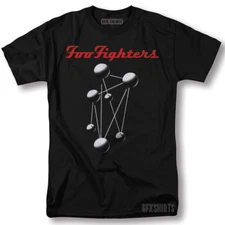 Foo Fighters Shirt Rock Concert Tour Merch Vntg Graphic Design T-Shirt