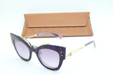 NEW MISSONI MIS 0054/CS J5G99 PURPLE GOLD AUTHENTIC SUNGLASSES W/CASE 53-18