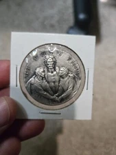 VATICAN ROME JUBILEE 1975 Silver tone COIN/Medallion VT VNVM SINT