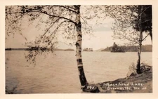 Moosehead Lake Greenville Maine 580 Real Photo RPPC