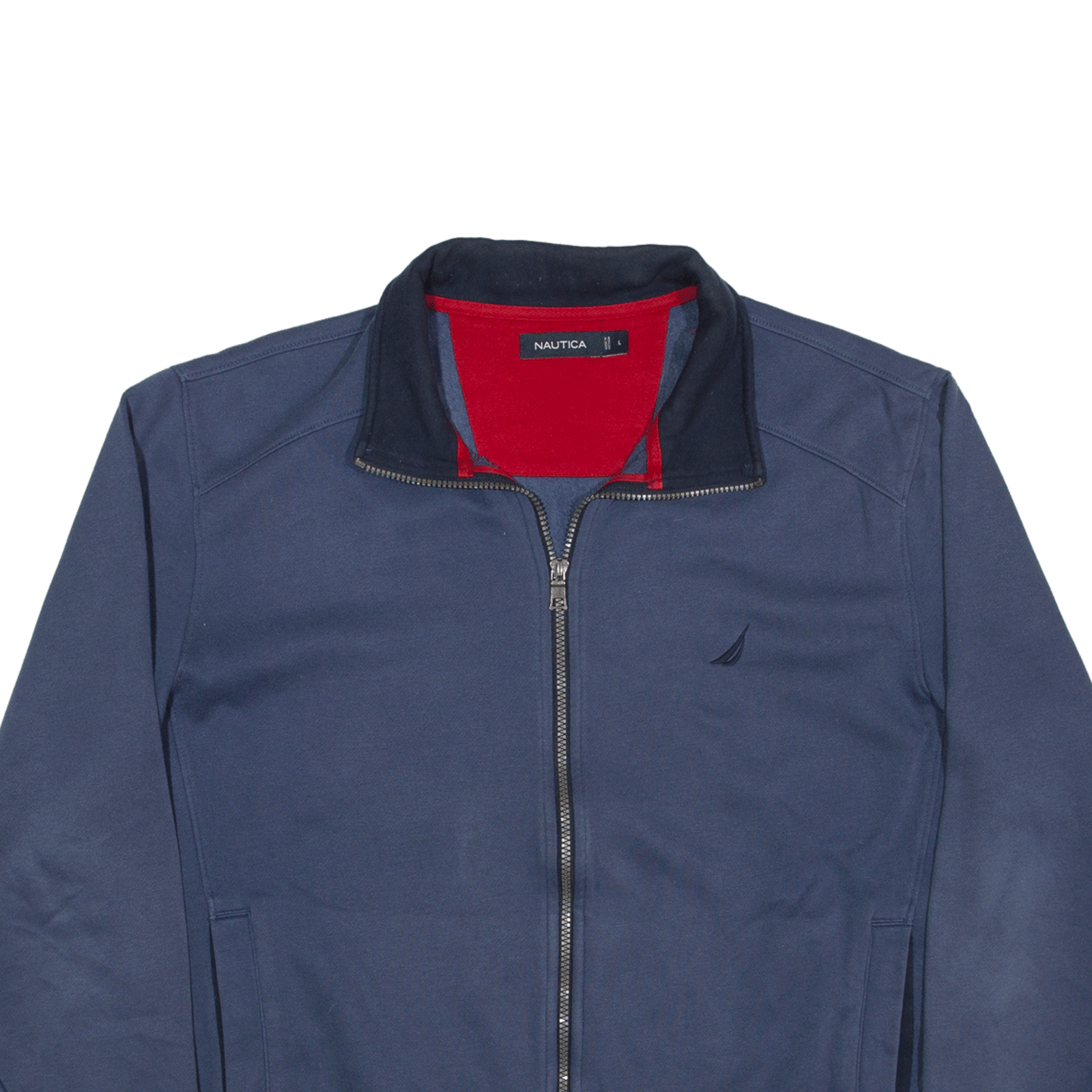 NAUTICA Track Jacket Blue Mens L eBay