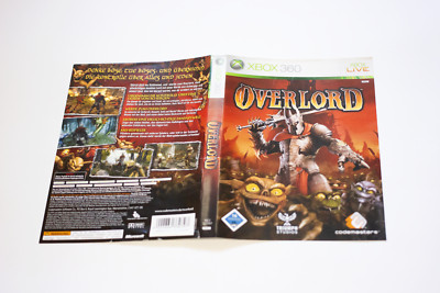 Overlord Cover Microsoft Xbox 360 xb Triumph Studios Codemasters 2007