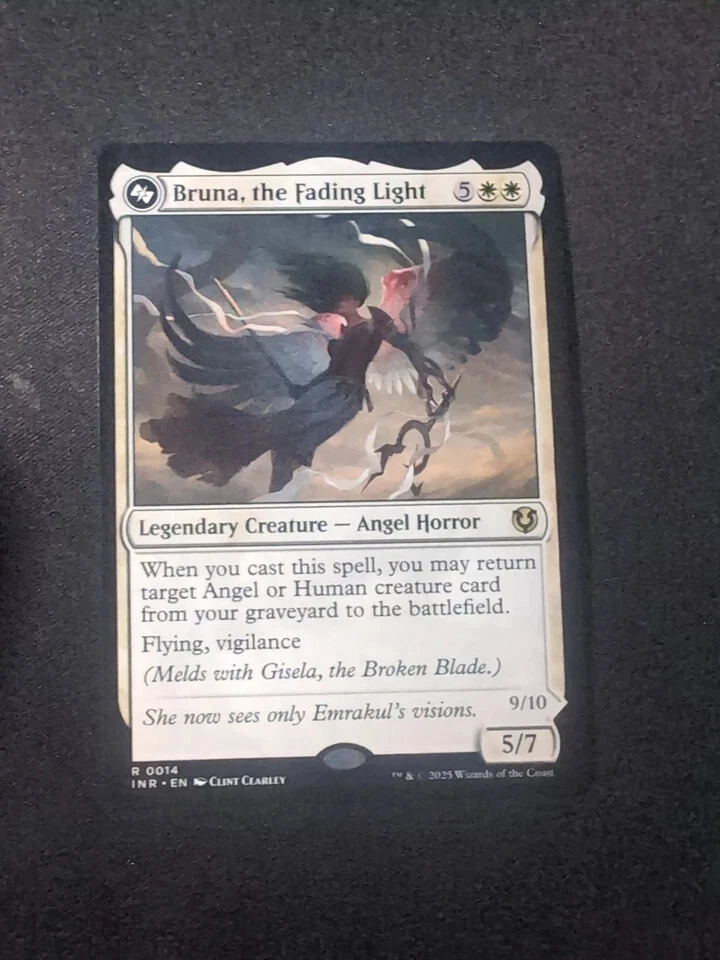 1x BRUNA, THE FADING LIGHT - Eldritch Moon/Innistrad - MTG - Magic the Gathering - Image 2 of 2