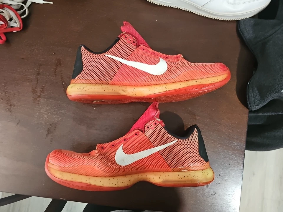 Nike Kobe 10 X Elite Majors Lava Hot Red Low Men’s Size 13 - Image 2 of 4