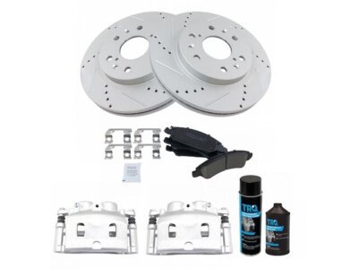 49GX15B Front Brake Pad Rotor and Caliper Set Fits 2008 Cadillac Escalade EXT
