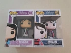 Lot of 2 Funko Pop! Disney Mulan #166 & #323