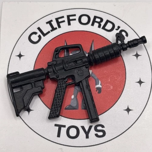 Vintage G.I. Joe Hit & Run (V1) 1988 Submachine Gun Part Accessory Hasbro ARAH