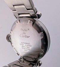 Cartier Pasha De Cartier 35MM Silver Dial Steel Bracelet (W31023M7) Automatic 8