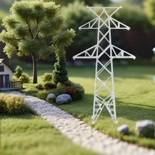 1:160 Power Tower Model Multifunctional Sand Table Decor Landscaping Scenery